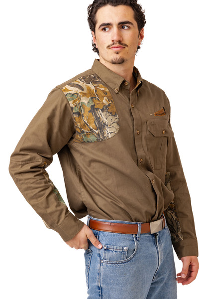 Men's Icon Button Down Camo Shooting Shirt in Realtree Advantage Classic 