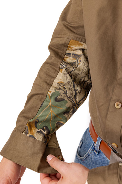Men's Icon Button Down Camo Shooting Shirt in Realtree Advantage Classic 
