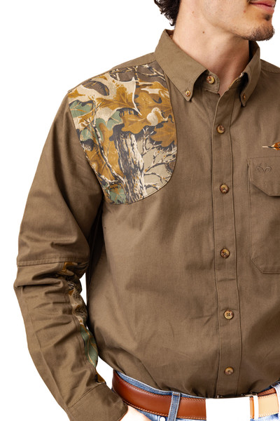 Men's Icon Button Down Camo Shooting Shirt in Realtree Advantage Classic 