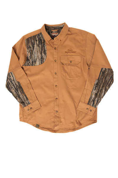 Men's Icon Button Down Camo Shooting Shirt in Realtree Legacy