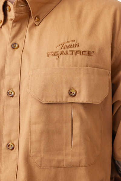 Men's Icon Button Down Camo Shooting Shirt in Realtree Legacy