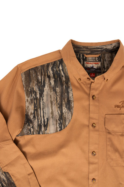 Men's Icon Button Down Camo Shooting Shirt in Realtree Legacy