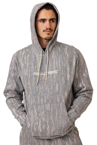 Men's Faded Camo Poly Cotton Hoodie in Realtree Original 