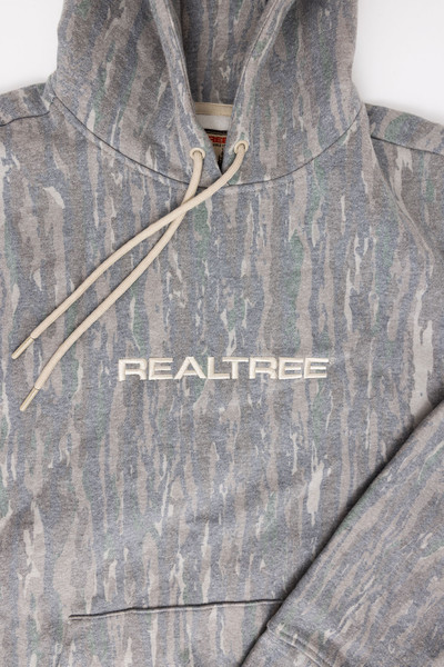 Men's Faded Camo Poly Cotton Hoodie in Realtree Original 