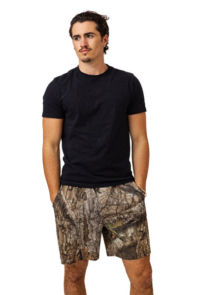 Men's Lined Camo Short in Realtree APX 