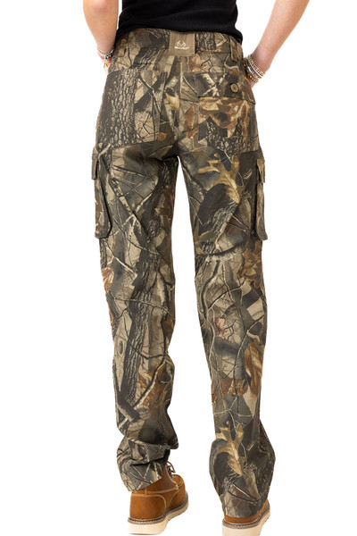 Women's Cargo 6 Pocket Hunting Pants in Realtree Hardwoods 
