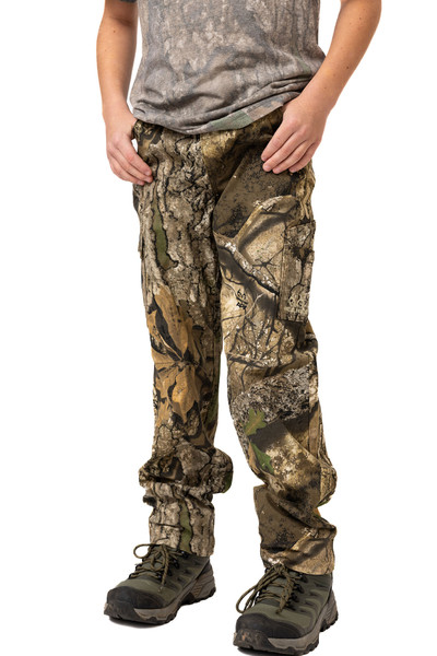 Kids 6-Pocket Camo Pants in Realtree APX main