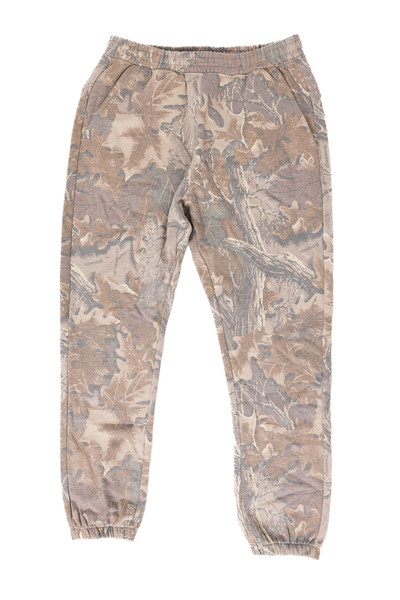 Men's Faded Poly Cotton Camo Sweatpants | Realtree Advantage Classic