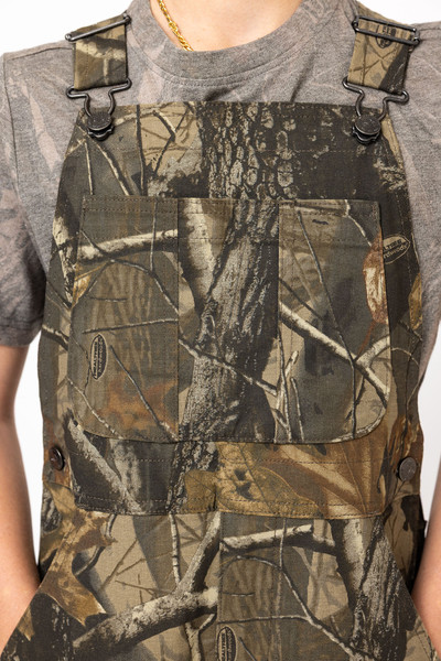 Youth Hunting Bib Overalls in Realtree Hardwoods