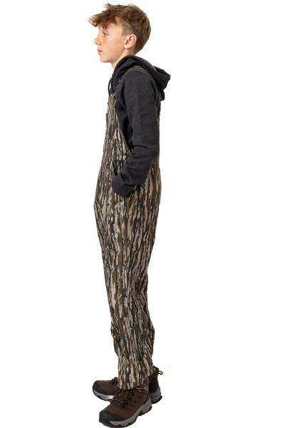 Youth Hunting Bib Overalls in Realtree Original 