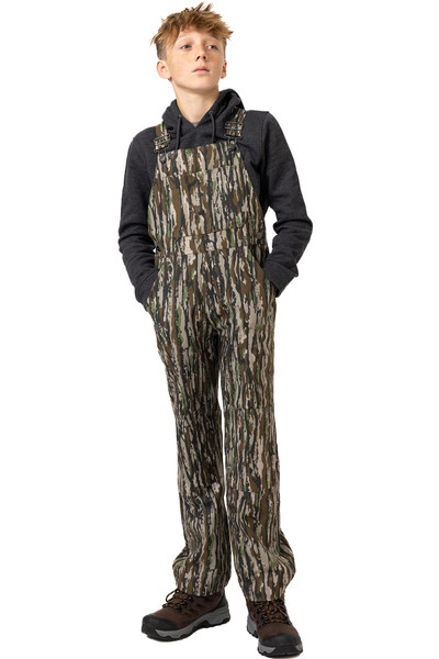 Youth Hunting Bib Overalls in Realtree Original main
