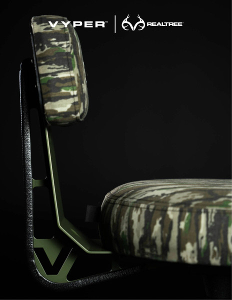 Vyper Industrial Steel Frame Camo Chair | Realtree Original