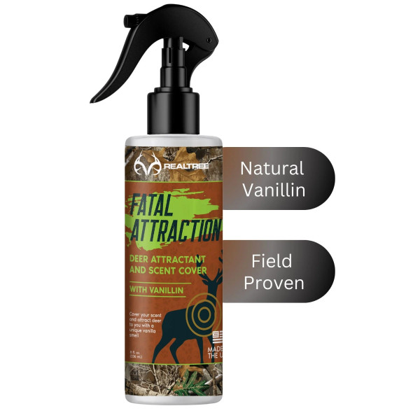 Zone Protects Fatal Attraction Deer Attractant & Scent Cover - Vanillin | Realtree EDGE