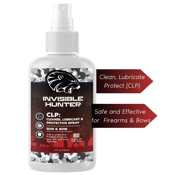 Zone Protects Invisible Hunter CLP for Gun & Bow 4oz Spray | Realtree