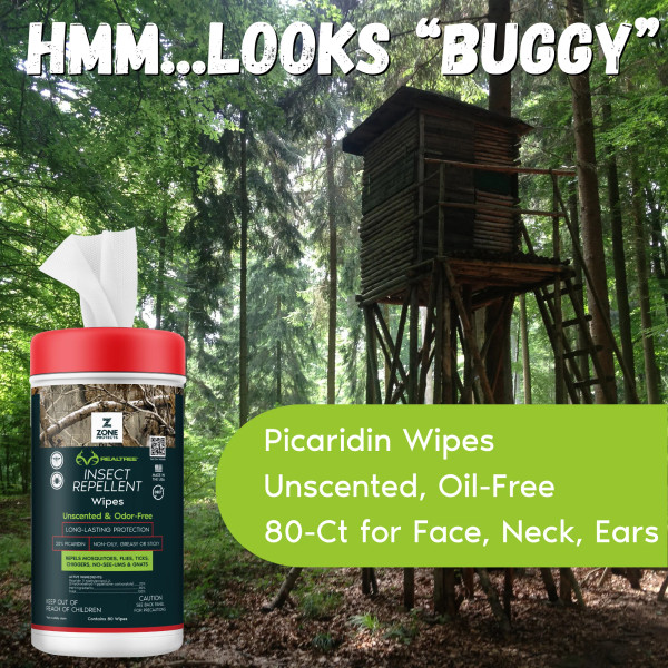 Zone Protects Unscented Repellent Wipes | Realtree