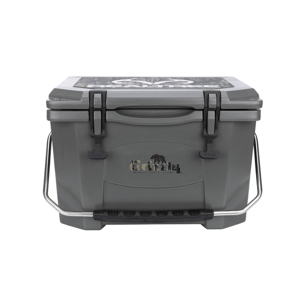 Grizzly Coolers 20 Qt Camping Cooler Stealth Gray - Legacy Pattern second