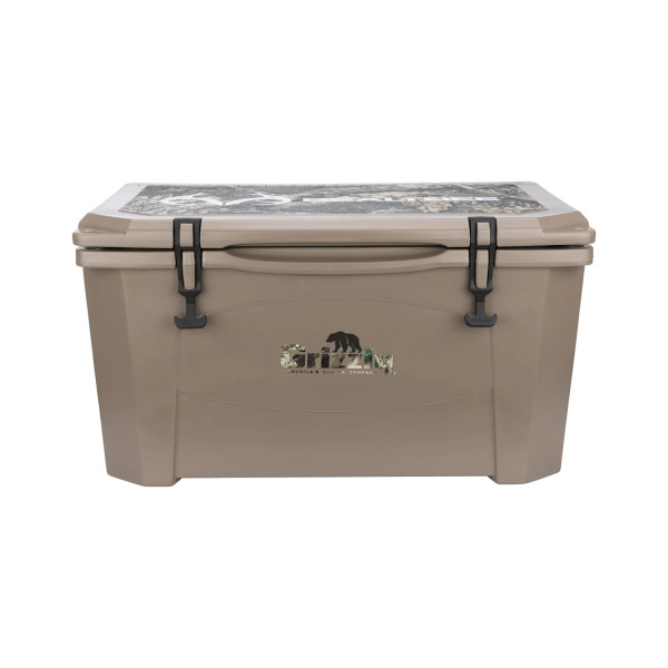 Grizzly Coolers 60 Qt Camping Cooler in Whitetail - APX Pattern second