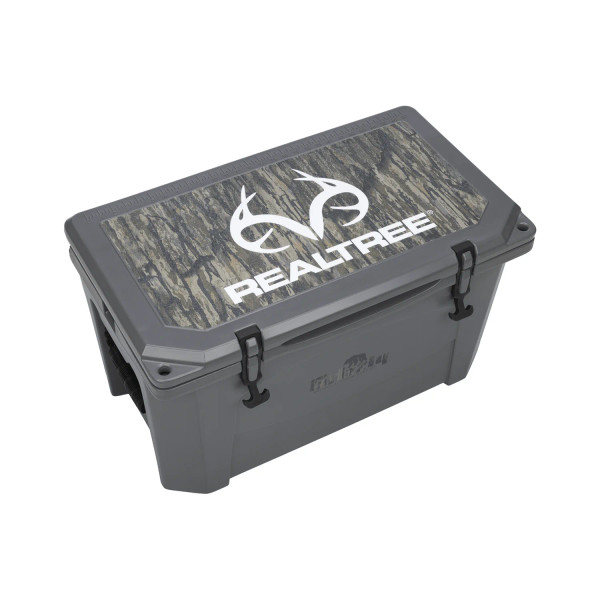 Grizzly Coolers 60 Qt Camping Cooler in Stealth Gray - Legacy Pattern main