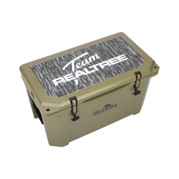 Grizzly Coolers 60 Qt Camping Cooler in Ranger Green - Original Pattern main