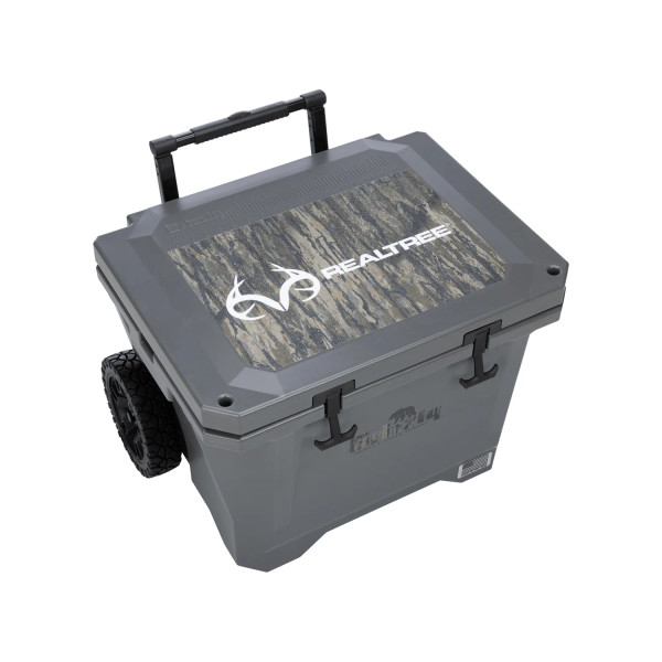 Grizzly Coolers 40 Qt Scout Rolling Cooler Stealth Gray - Legacy Pattern main