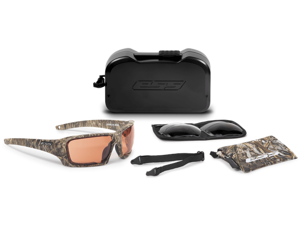 ESS Eye Pro Rollbar Camo Frame Sunglasses with interchangeable lenses | Realtree MAX-7