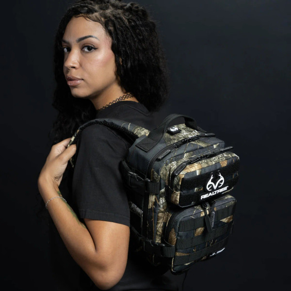 WOLFpak 9L Black Camo Mini Backpack | Realtree EDGE Colors