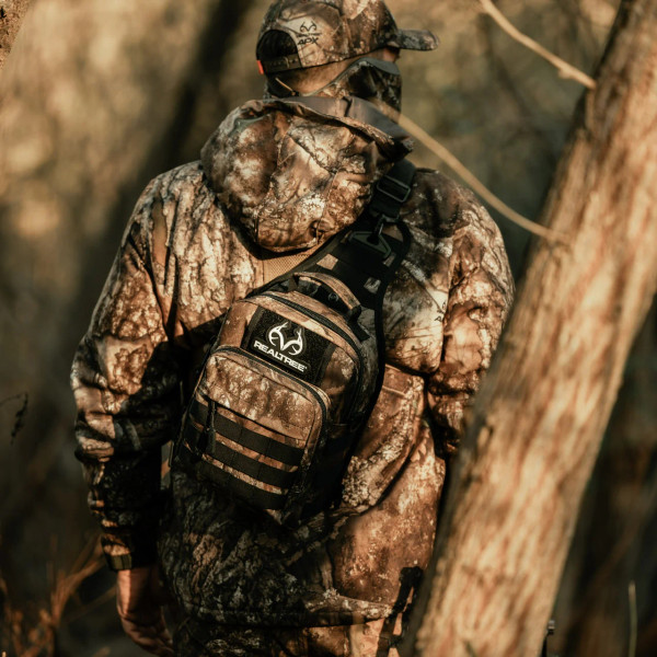 WOLFpak 9L Camo Tactical Sling Bag | Realtree APX