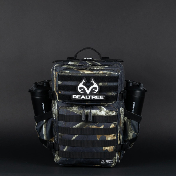 WOLFpak 35L Meal Prep Management Black Camo Backpack | Realtree EDGE Colors