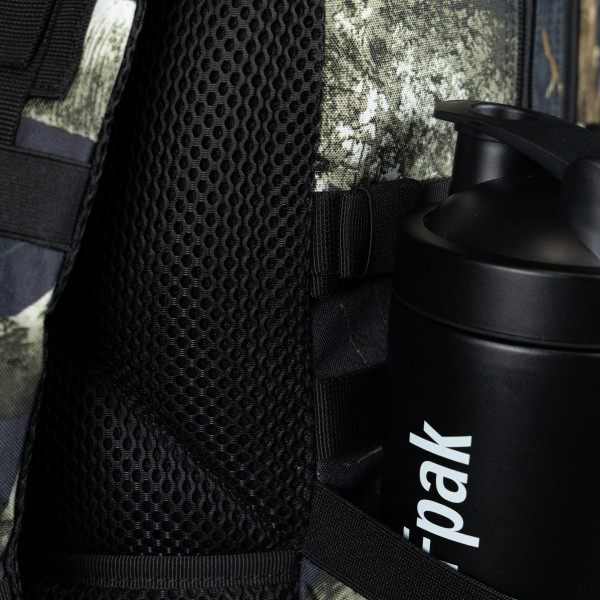 WOLFpak 35L Meal Prep Management Black Camo Backpack | Realtree EDGE Colors