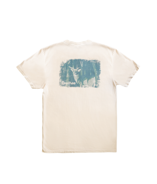 Unisex Blue Deer Post Card Comfort Colors Shirt