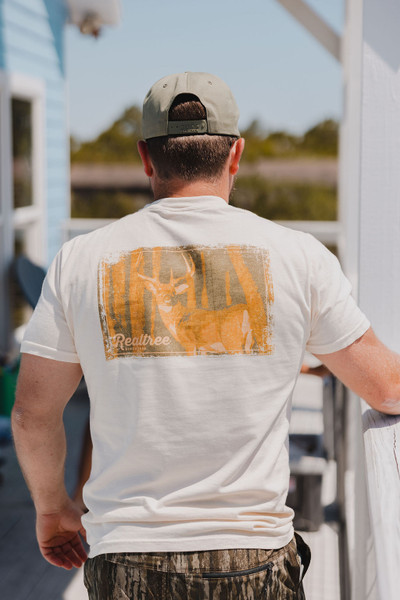 Unisex Brown Deer Post Card Comfort Colors Shirt