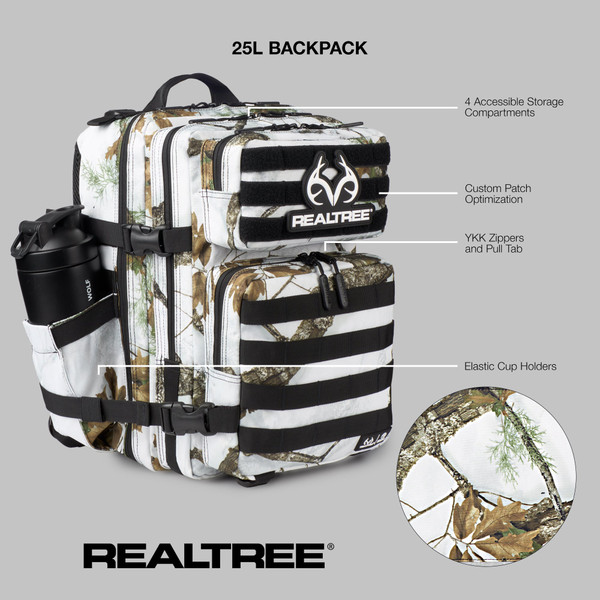 WOLFpak 25L Camo Backpack | Realtree APX Snow