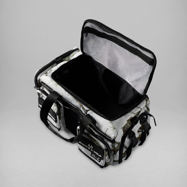 WOLFpak 30L Perfect Camo Duffle Bag | Realtree APX Snow
