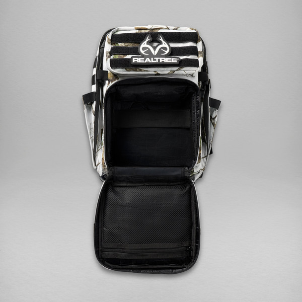 WOLFpak 35L  Meal Prep Camo Backpack With Insulated Compartment | Realtree APX Snow