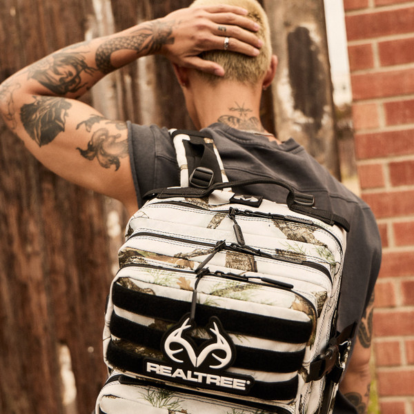 WOLFpak 35L  Meal Prep Camo Backpack With Insulated Compartment | Realtree APX Snow