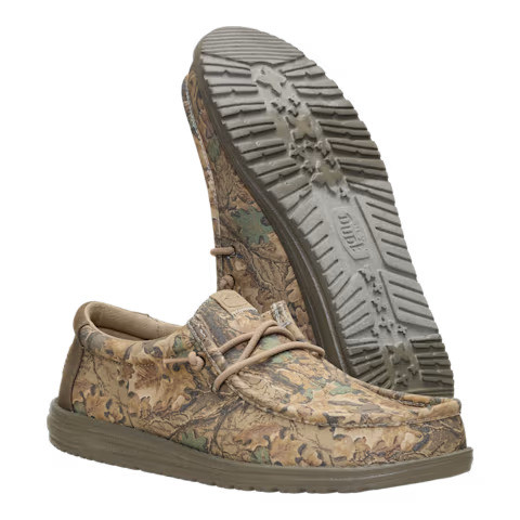 Hey Dude Unisex Wally Camo Shoes | Realtree Advantage Classic