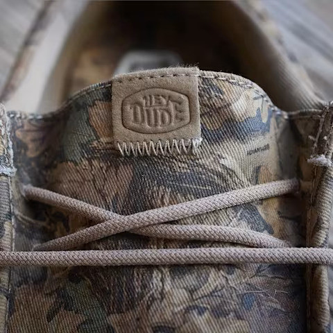 Hey Dude Unisex Wally Camo Shoes | Realtree Advantage Classic