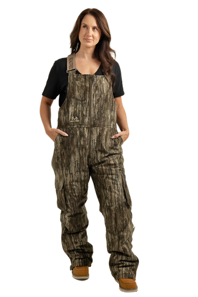 Women's Big Game Hunting Bibs in Realtree Legacy