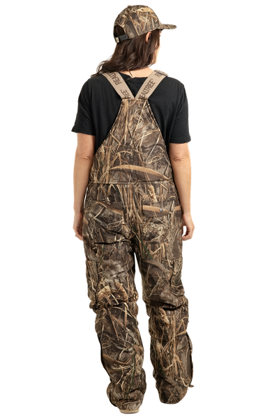 Women's Big Game Hunting Bibs in Realtree MAX-7