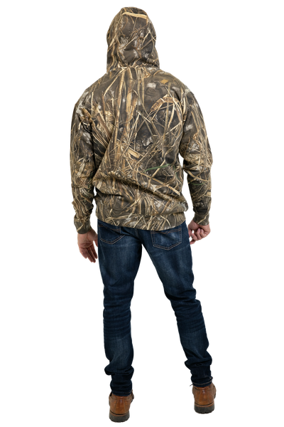 Men's Cotton Poly Hunting Hoodie | Realtree MAX-7