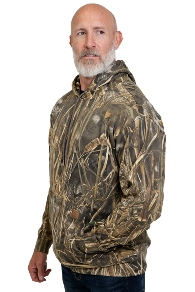 Men's Cotton Poly Hunting Hoodie | Realtree MAX-7