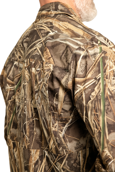 Men's Button Down Long Sleeve Hunting Shirt | Realtree MAX-7