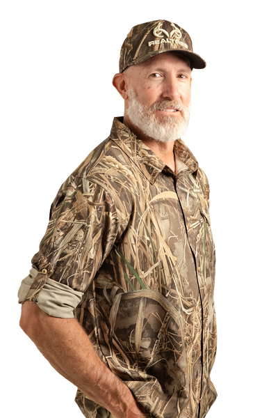 Men's Button Down Long Sleeve Hunting Shirt | Realtree MAX-7