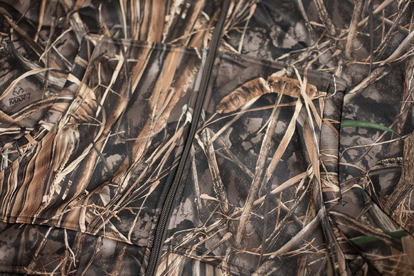 Men's High Pile Camo Jacket in Realtree MAX-7