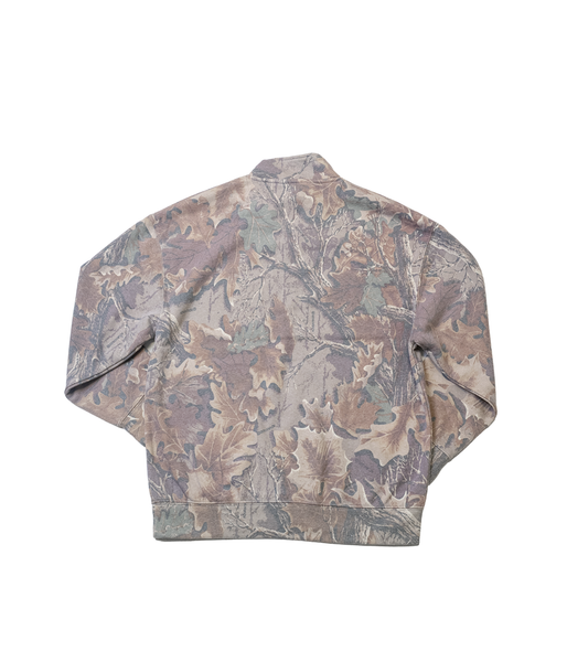 Men's Faded Camo Cotton Poly 1/4 Zip | Realtree Advantage Classic