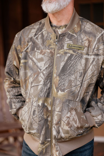 Men's Heritage Bomber Jacket in Realtree Hardwoods