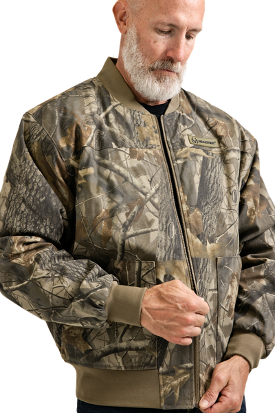 Men's Heritage Bomber Jacket in Realtree Hardwoods