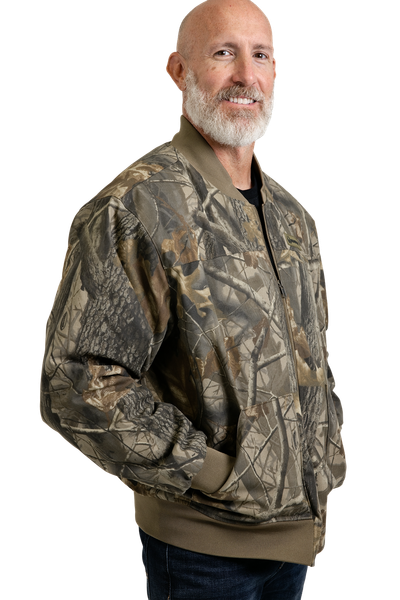 Men's Heritage Bomber Jacket in Realtree Hardwoods