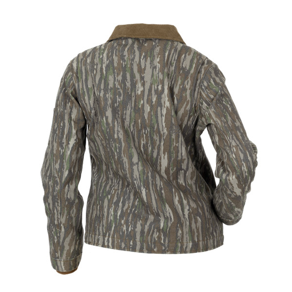 Ridge and Vale Women's Vintage Camo Carpenter Jacket in Realtree Original