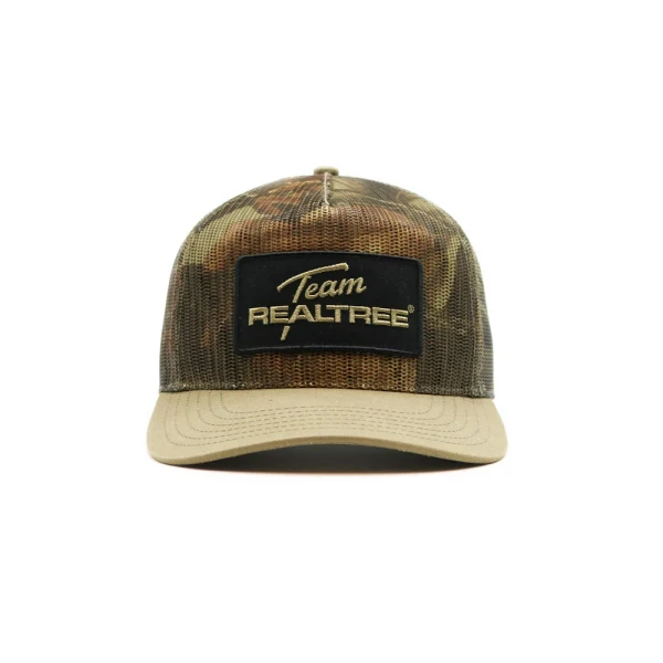 Center Stage Unisex Mesh A-Frame Camo Hat | Realtree Hardwoods